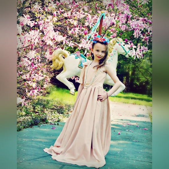 Couture Child's Gown - Picture 3 of 16